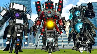 SỰ PH&Aacute;T TRIỂN CỦA TITAN TV MAN, CAMERAMAN & DIỄN GIẢ VS 1-78 SKIBIDI BOSSES, ASTRO GMAN 5.0