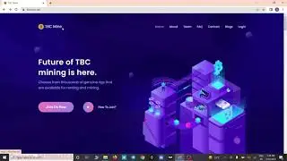 Ragister with TBC Mine And Earn Money from Mining Platform || mining is only few clicks Hindi