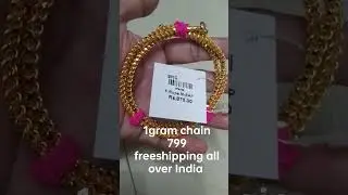 1gram chain #jewellery #jewelryaddict #fashion #trendingshorts #collection #online #chain #impon #f