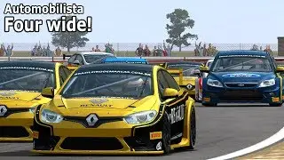 [Automobilista] Multiplayer Compilation: Touring car racing at it's finest! (Snetterton)