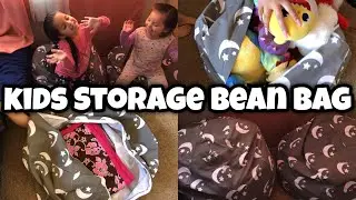 KIDS BEAN BAG STORAGE | AMAZON UNBOXING & REVIEW