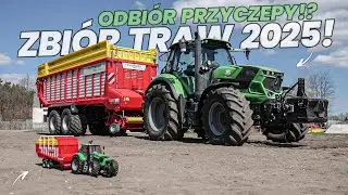 🔥NOWY NABYTEK🔥PRZYCZEPA SAMOZBIERAJĄCA🔥KOSZENIE I ZBIÓR NA DWA ZESTAWY🔥3X DF🔥GR MATEUSIAK🔥