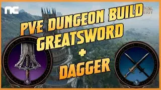Throne & Liberty My personal PVE Dungeon Greatsword + Dagger Build! [OUTDATED]
