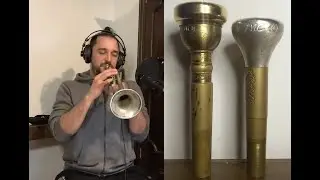 AR Resonance VS Breslmair Trumpet Mouthpiece