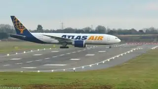 Wide-Body Giant Smooth Landing at BHX | Aviation Spotting UK