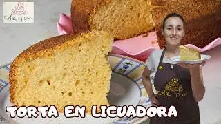 TORTA RUSTICA EN LICUADORA, super f&aacute;cil de hacer y rendidora!