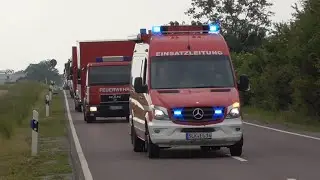 [Gasauströmung UGS-Katharina] Verbandsfahrt Feuerwehr & Katastrophenschutz Salzlandkreis