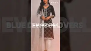 Blue is not a color, it&rsquo;s a feeling #BlueLovers#BlueDress#BlueVibes