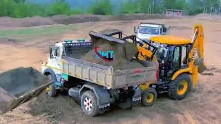 JCB tractor trolley dumper video | Mini tector trolley video | rc car video | children cartoon video