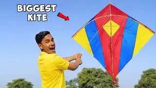 अखबार से बनाई BIG KITE 🪁! RESULT SHOCKED 😲 NEWSPAPER KITE उड़ाई आसमान में 🔥#viralvideo 