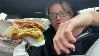 Carl's Jr. Super Star with Cheese Food Review!!