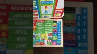 My First Daily Magnetic Calendar by Melissa & Doug honest review