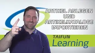 Die ersten Schritte - Artikel anlegen und Artikelkataloge importieren