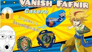 Vanish Fafnir casero | beyblades caseros 