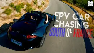 CAR CHASING in the French Calanques | Cinematic FPV