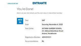Как зарегистрироваться на тест Digital SAT? How to register for the Digital SAT test?