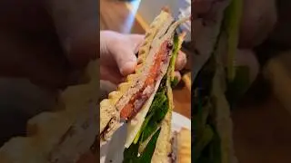 DO GOOD: SHARE WITH OTHERS #sandwich #share #hebrews13v16 #verseoftheday #lunchdate #lunch #coffee