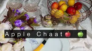 Apple chaat | Apple tasty delight | By The Eatery|🍎🍏