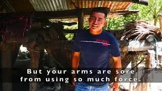 David's mezcal process in Ixcatlan