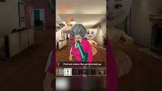 Scary Teacher 3D Minecraft Nick Escape Mission  Rescue Cat #wowgame #shorts