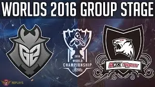 G2 vs ROX   ANX vs CLG Worlds 2016 Group Stage Week 2 Day 5 |LoL championship 2016 HD