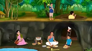 किस्मत का धनी लकड़हारा और रहस्यमयी कुल्हाड़ी | Hindi Khani | Moral Stories | Hindi Story | kahaniya 