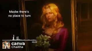 Chaitha - canvas (Lyrics Visualizer)