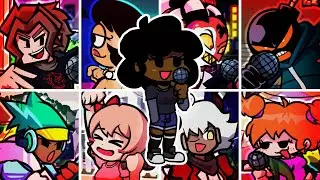 Carol Roll but Every Turn a Different Character Sings it 🎶🔥 (FNF CAROL ROLL BETADCIU) 🔥
