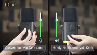 Kit de microphone de jeu FIFINE XLR/USB avec prise