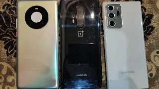 Mate 40pro vs Note 20 ultra vs Oneplus 8pro antutu benchmark speed test | battery heat drain test