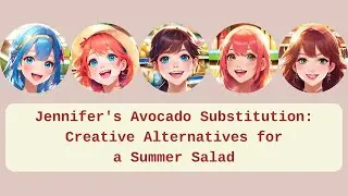 Jennifer's Avocado Substitution: Creative Alternatives for a Summer Salad