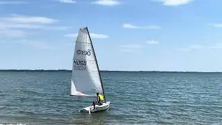 RS Aero Beach Start at Spirit Lake