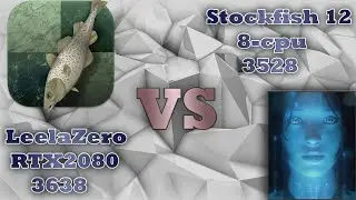 Fighting for a draw?! || Leela chess Zero vs Stockfish 12