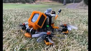 Orange Crash - 3.5 Inch Gecko 6S - T Motor F1507 2700Kv with HQ 89mm Props