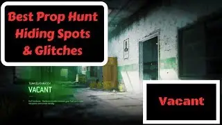 Call of Duty MWR Best Prop Hunt Hiding Spots & Glitches! (Vacant)