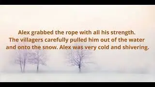 Alex's Winter Adventure: A Lesson in Safety.