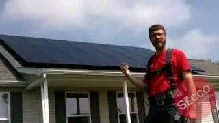 SECCO Inc. Installation of Sunpower X Series Panels
