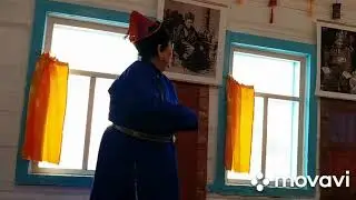 День седьмой. Степной кочевник.Часть 4. Одна из великолепных экскурсоводов Эрдэни-Дари Бадмаевна!