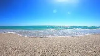 Beaches near North Port Florida: breaking waves: 22 Minutes