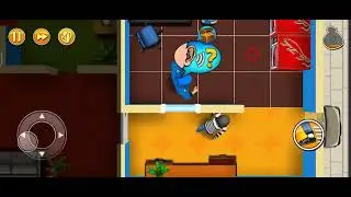 Robbery Bob chapter 2 (DOWNTOWN) , Level 2 (WHAT WAS THAT)