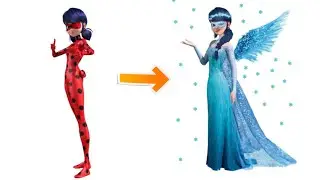 Miraculous Ladybug New Look Snow Queen Elsa