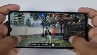 Тестовая игра Tecno Spark GO 2023 PUBG Mobile | 7 ГБ, тест гироскопа, Helio A22