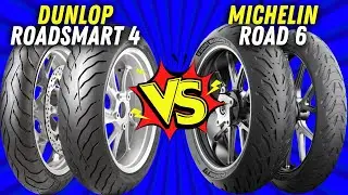 Dunlop Roadsmart 4 против Michelin Road 6: анализ характеристик
