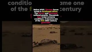 The Herero and Namaqua Genocide: Germany&rsquo;s First 20th-Century Atrocity #shortsfeed #shorts #viral