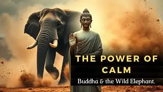 Buddha and the Wild Elephant: A Powerful Lesson in Calmness | English Story for Listening Practice