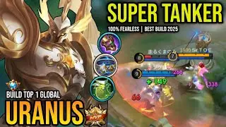 URANUS BEST BUILD 2025 | BUILD TOP 1 GLOBAL URANUS GAMEPLAY | MOBILE LEGENDS✓