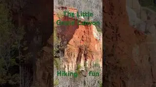 Hiking 🥾 at the Little Grand Canyon 🔥 #hiking #campinglife