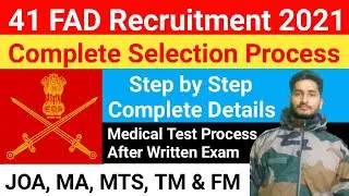41 FAD Selection Process 🏔️|| 41 FAD Medical Test 🏃&zwj;♂️/ 41 FAD New Update || 41 FAD Recruitment 2021