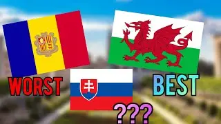 Rating European Flags!