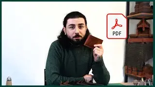Handmade Men&rsquo;s Leather Bifold Wallet Tutorial | Step-by-Step Leathercraft